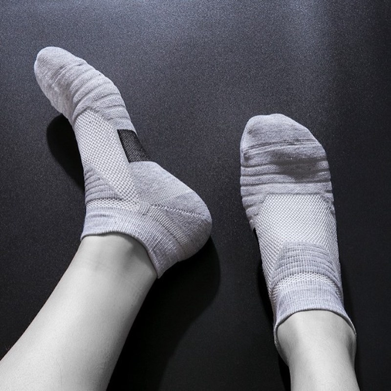 Men 3 Pairs EU40-EU45 Breathable High Quality Sports Socks Terry inside A01